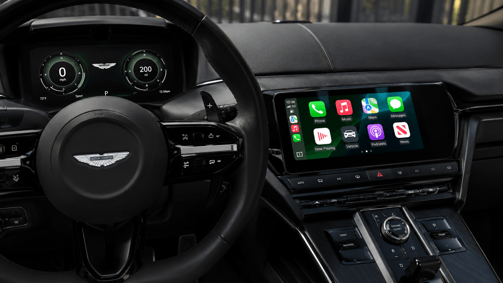 Aston Martin Apple CarPlay Ultra