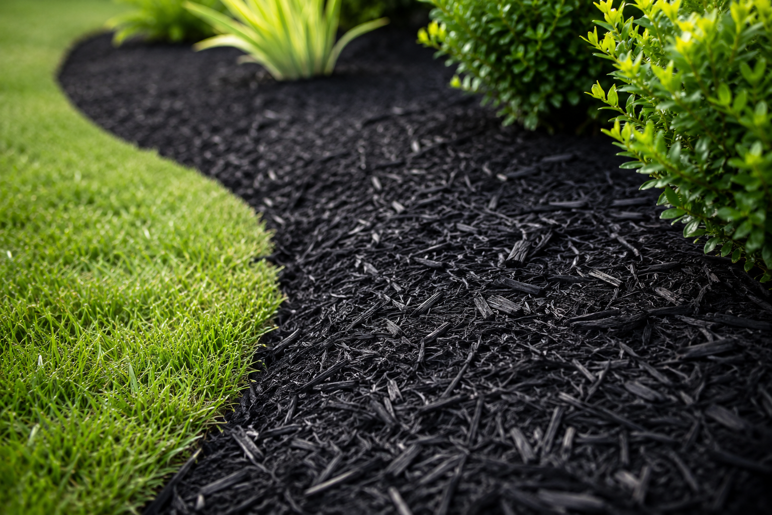 black mulch