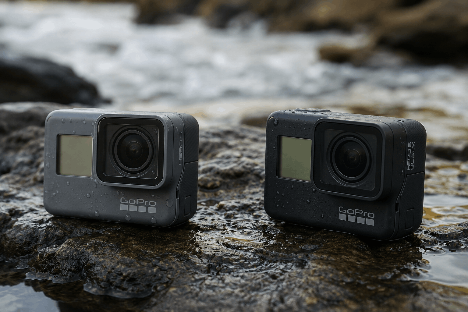 hero 5 and hero 5 black