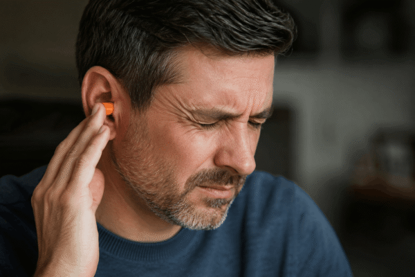ringing in ear with ear plugs