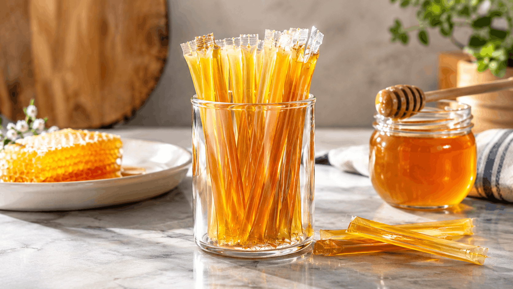 honey sticks